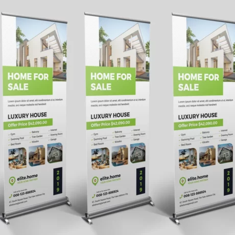 Disseminate your message extensively. Whether used indoors or outdoors, our custom banners, crafted from fabric or vinyl, can be combined with a diverse range of banner stands to effectively connect with your audience.