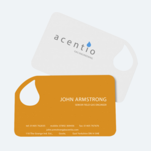 Die Cut Business Card