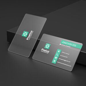 Transparent Business Card