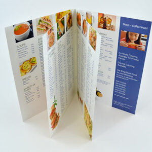 Booklet Menus