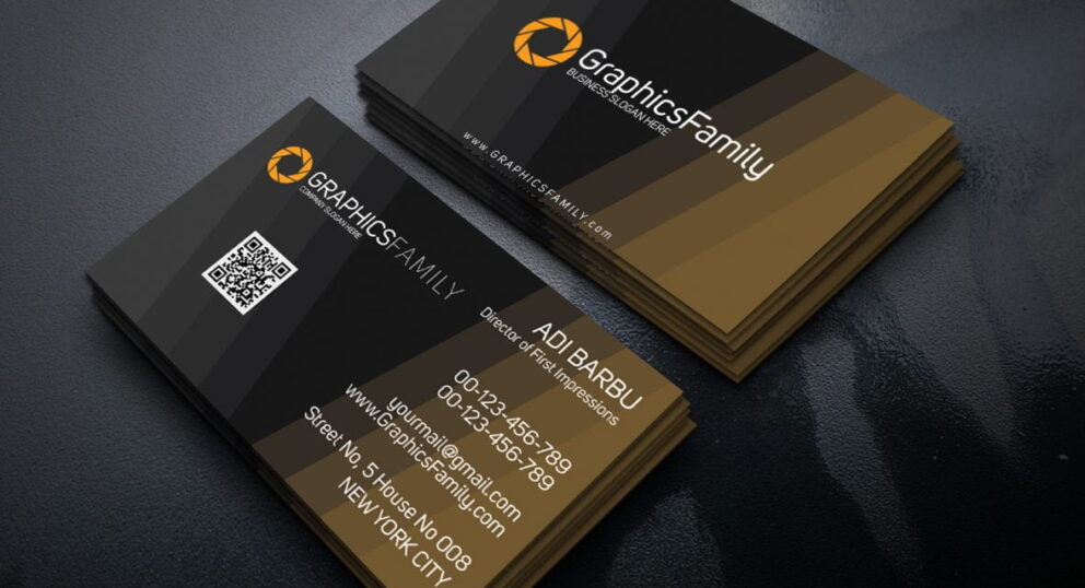 luxury business card