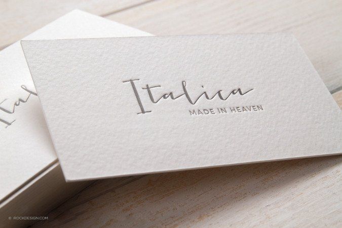 Textured Business Cards